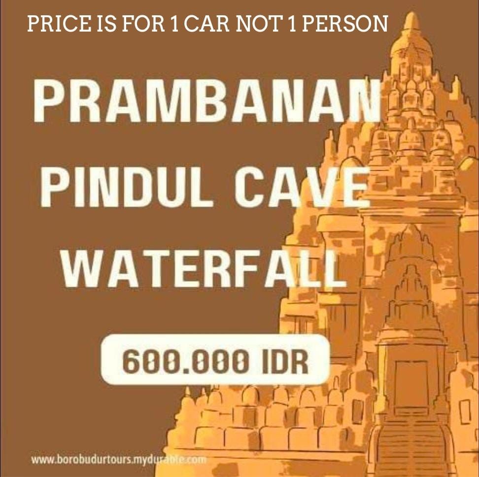 Temple - Cave - Waterfall (€33) 