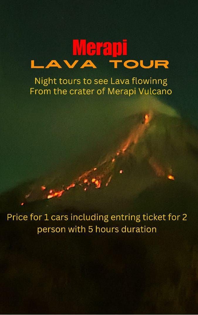 Merapi Vulcano Lava Night Tours